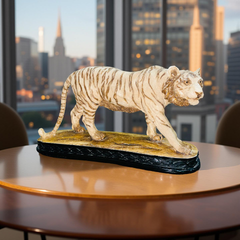Tiger Resin Sculpture π