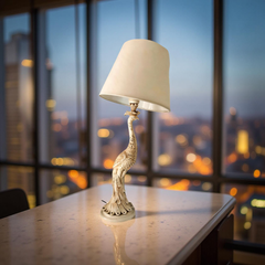 Royal Peacock Lamp – Elegant Table Decor