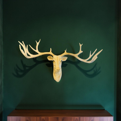 Majestic Stag Wall Sculpture