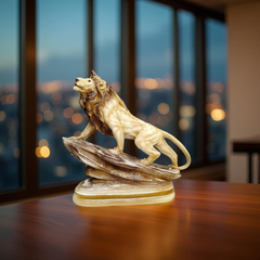 Summit Roar – Majestic Lion Figurine