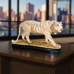 Tiger Resin Sculpture π