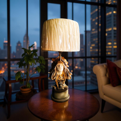 Native Chief Resin Table Lamp