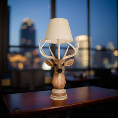 Realistic Antler Deer Table Lamp