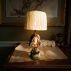 Native Chief Resin Table Lamp