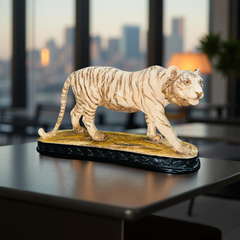 Tiger Resin Sculpture π