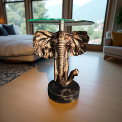Majestic Trunk – Elephant Accent Coffee Table