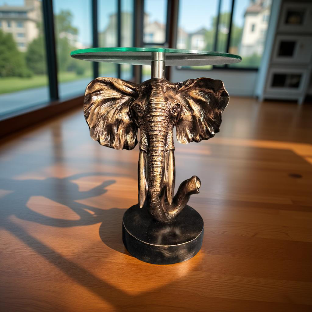 Majestic Trunk – Elephant Accent Coffee Table