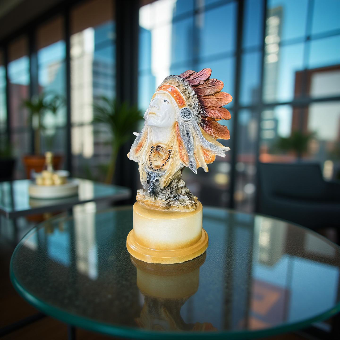 Spirit of the Plains – Tribal Chief Bust