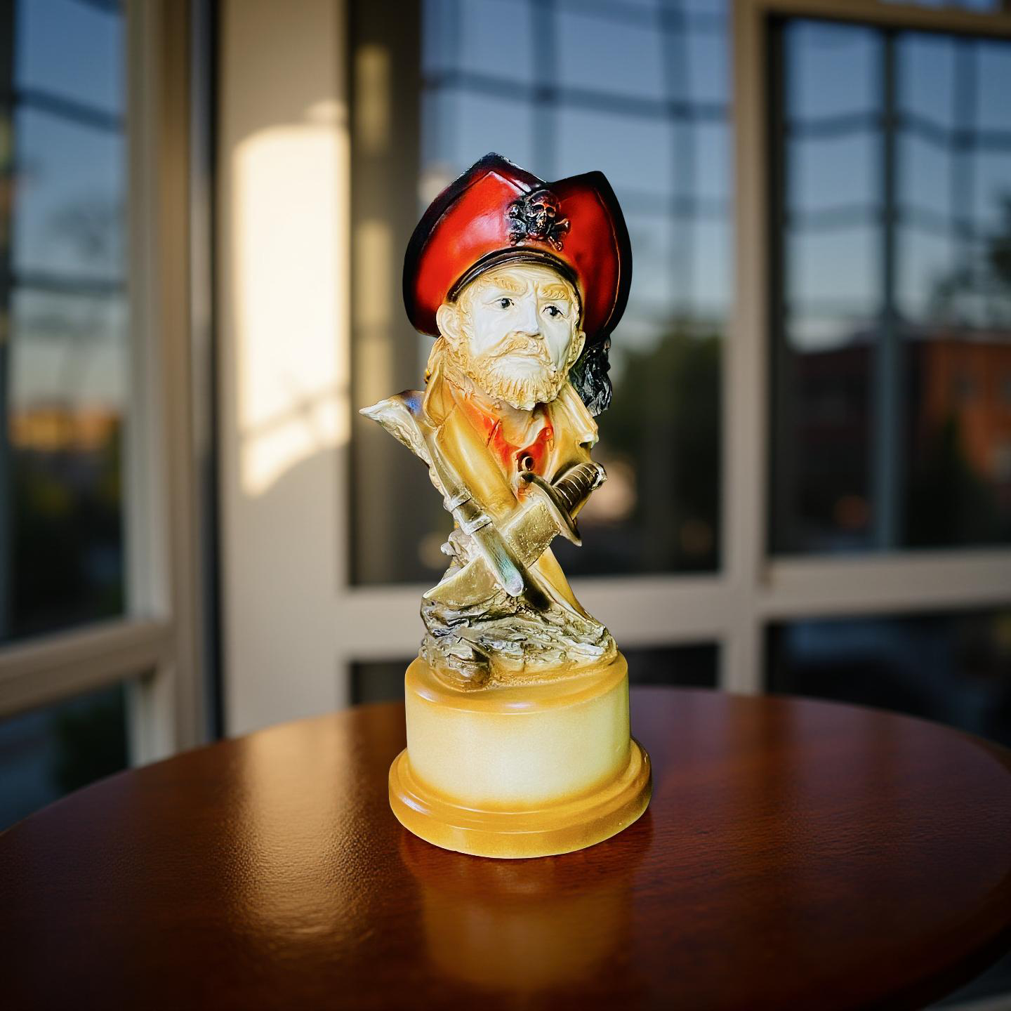 Captain’s Gaze – Pirate Bust Statue